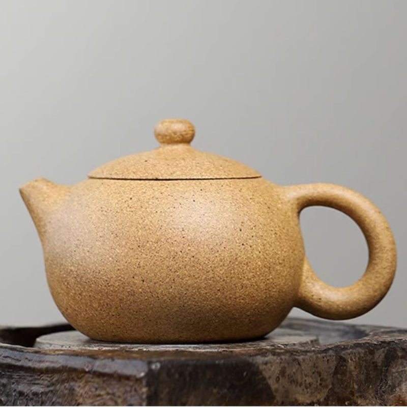 Handmade Teapot Golden Mud Xishi