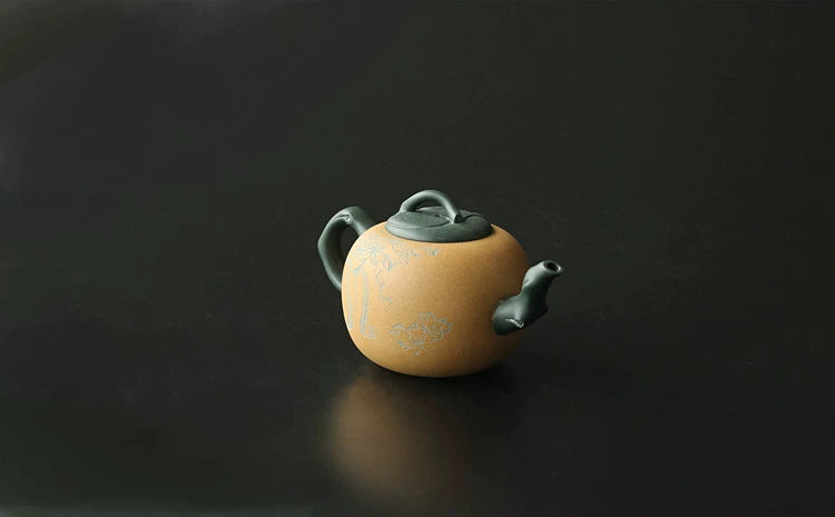 Two Color Papaya Teapot
