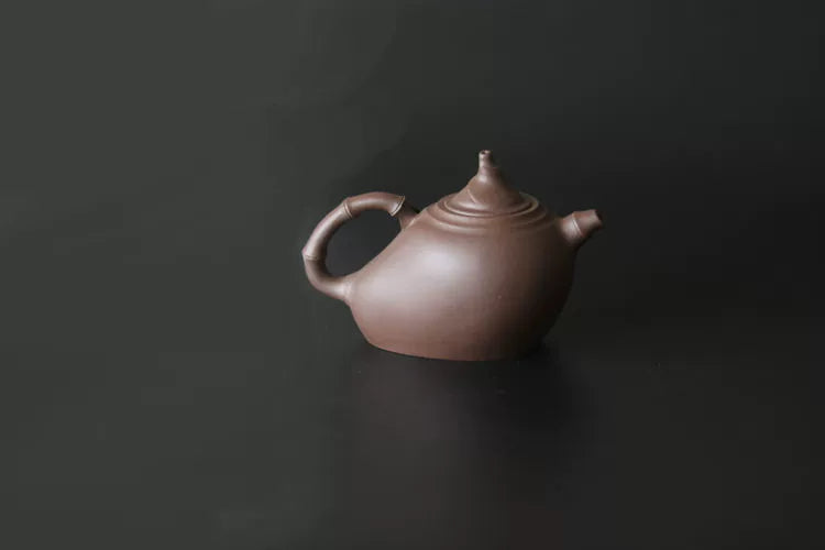Handmade Bamboo Leaf Teapot