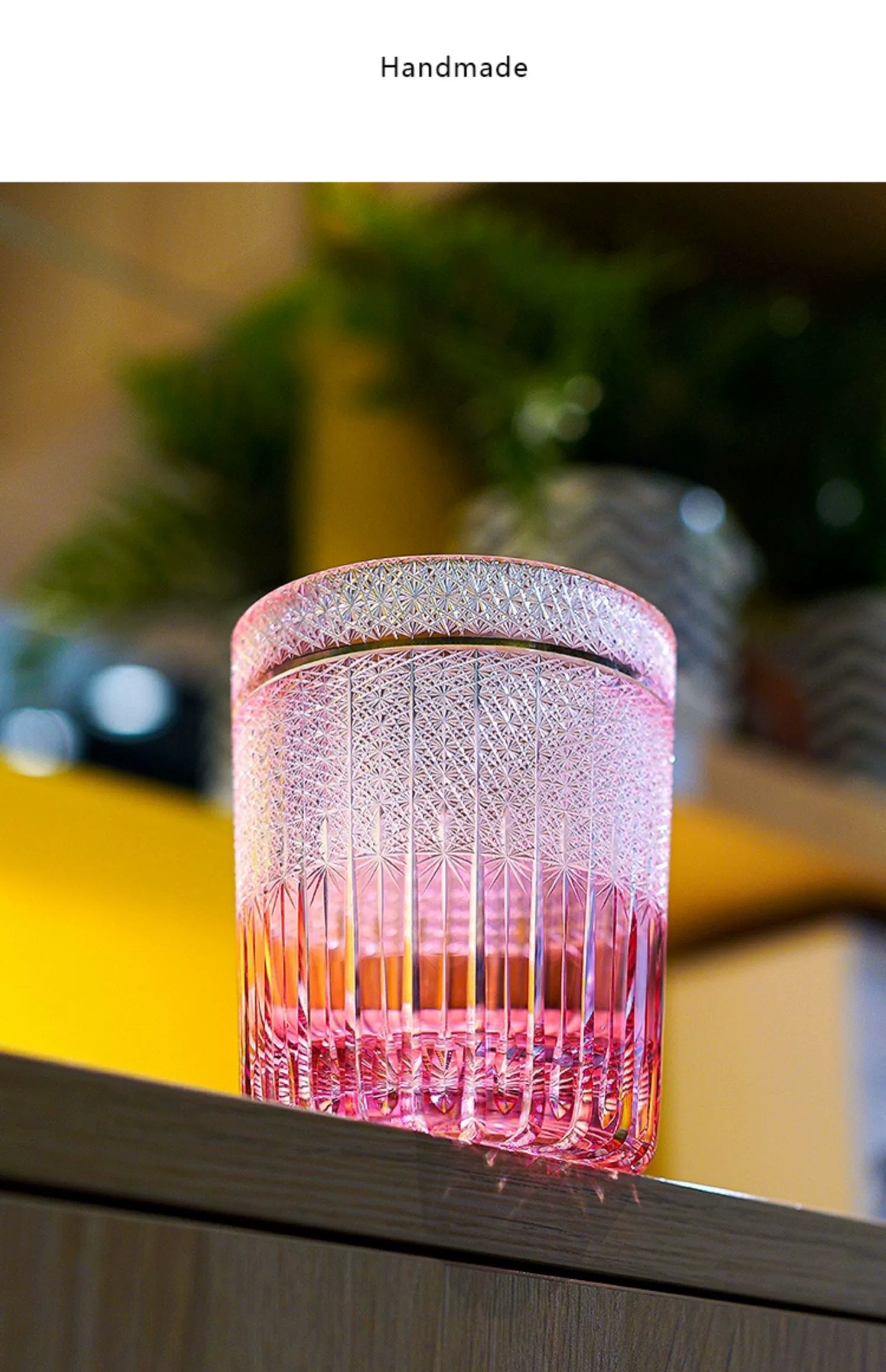 Edo Kiriko Handcrafted Karmic Whisky Glass