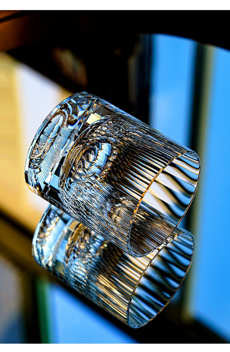 12 Constellations Crystal Whisky Glasses