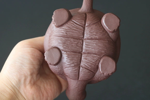 Tortoise Hare Teapot Handmade