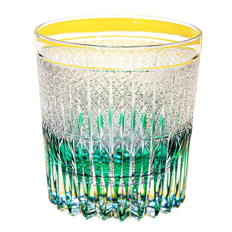 Edo Kiriko Handcrafted Karmic Whisky Glass
