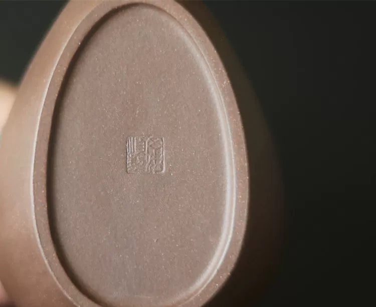 Handmade Bamboo Leaf Teapot