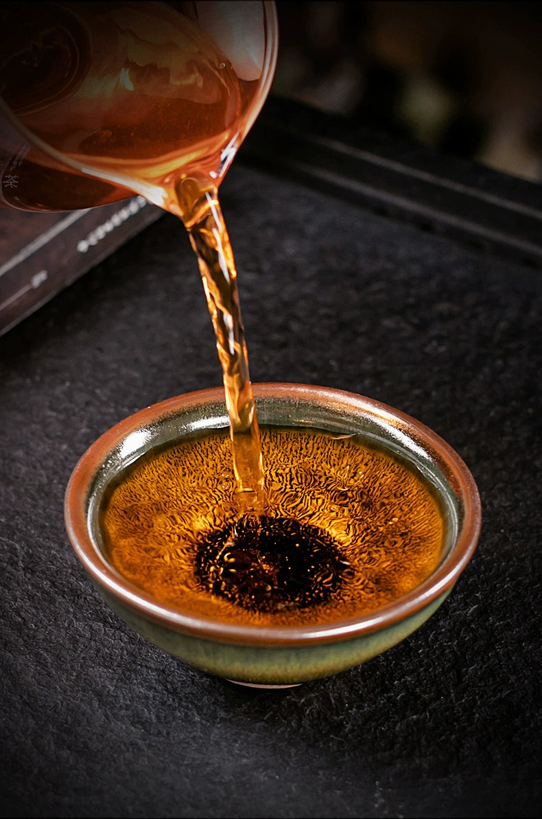 Green Oil Drop Partridge Jianzhan Tea Cup new arrivals