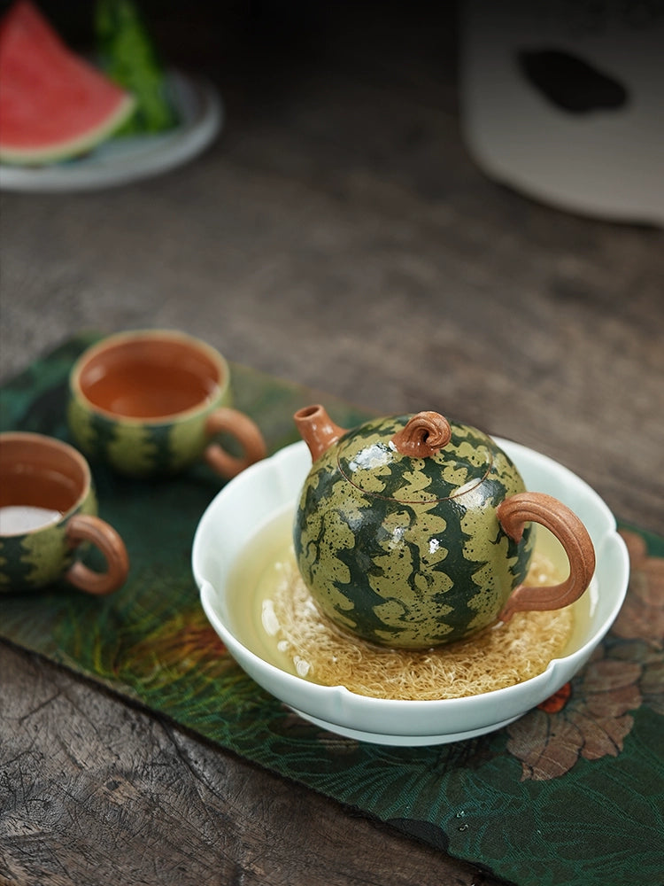 Watermelon Teapot Handmade