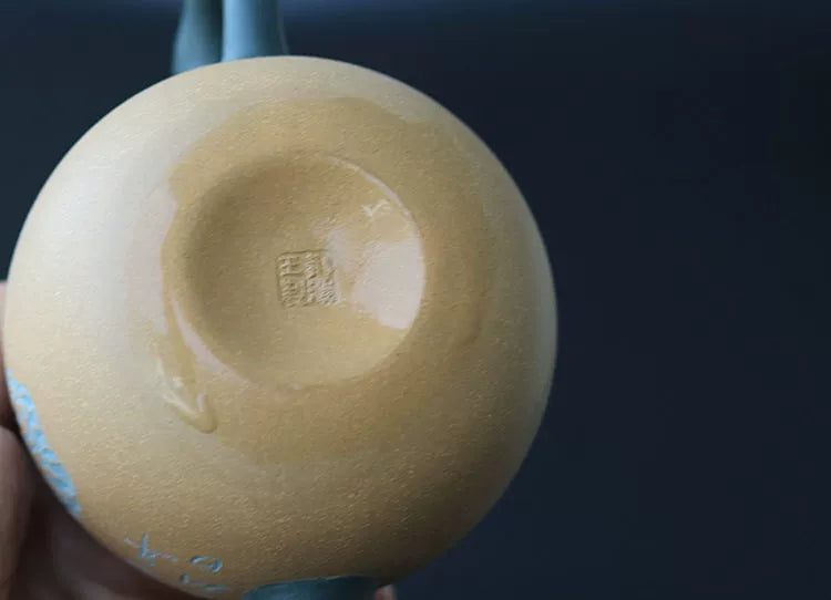 Two Color Papaya Teapot