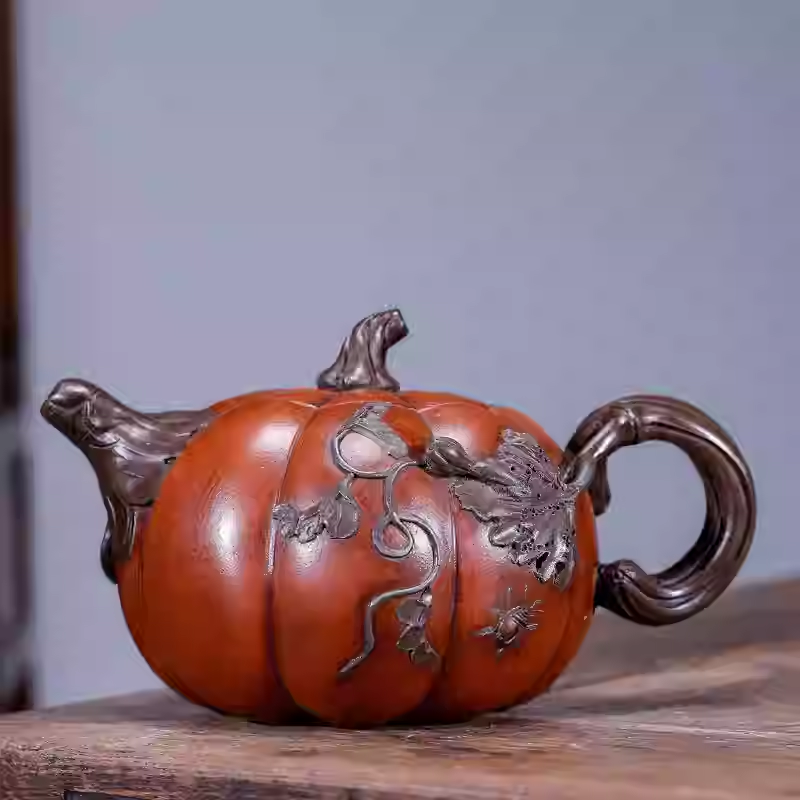Handmade Pumpkin Teapot
