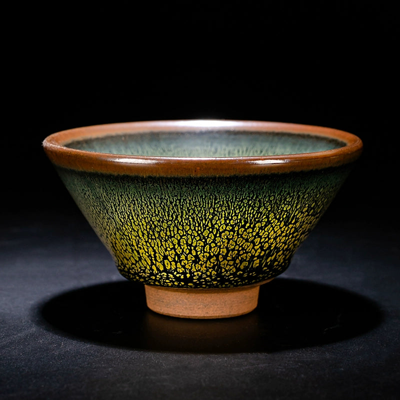 Green Oil Drop Partridge Jianzhan Tea Cup new arrivals 3