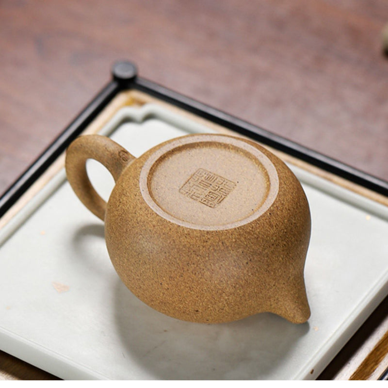 Handmade Teapot Golden Mud Xishi