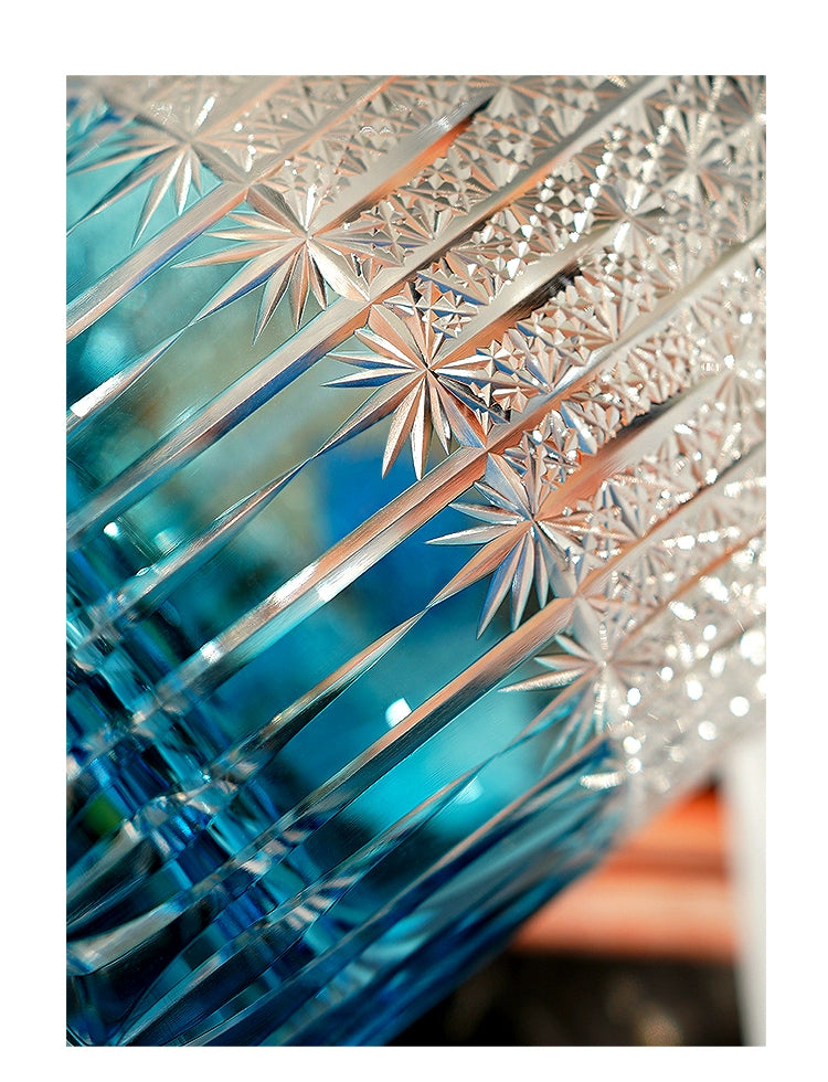 Edo Kiriko Handcrafted Karmic Whisky Glass