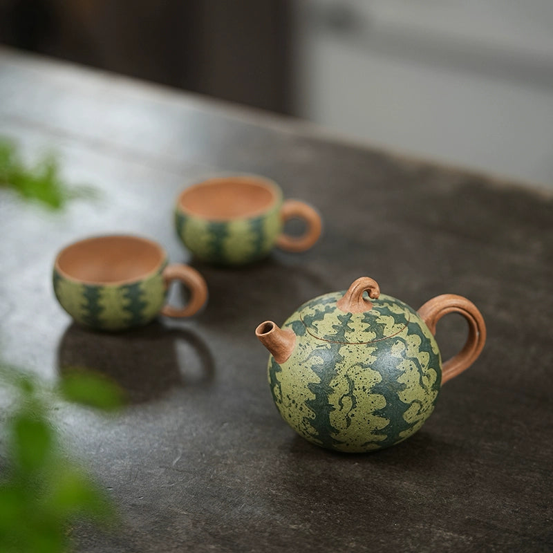 Watermelon Teapot Handmade