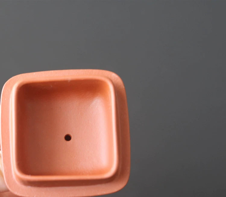 Handmade square Teapot