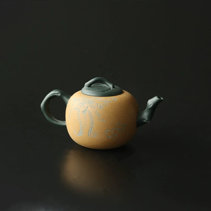 Two Color Papaya Teapot