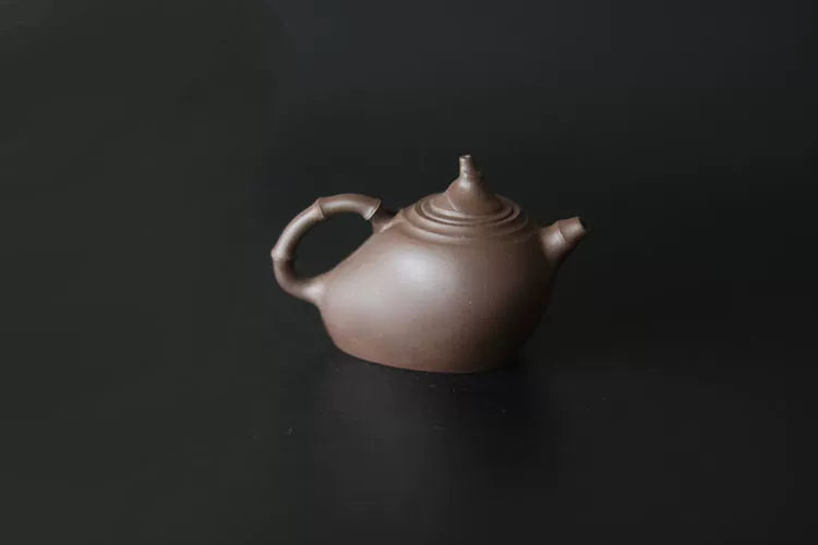 Handmade Bamboo Leaf Teapot