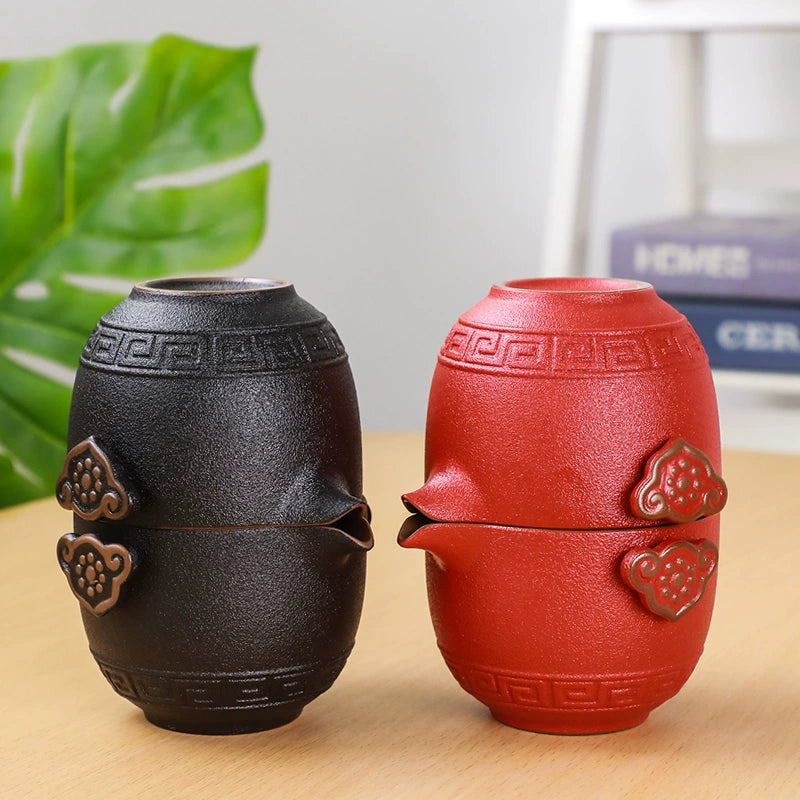 Handmade Travel tea set