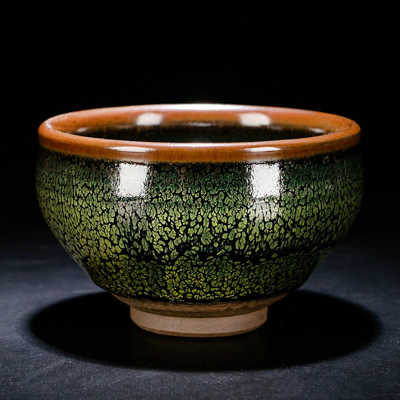 Green Oil Drop Partridge Jianzhan Tea Cup new arrivals