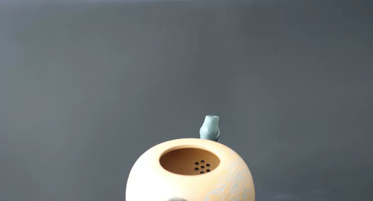 Two Color Papaya Teapot