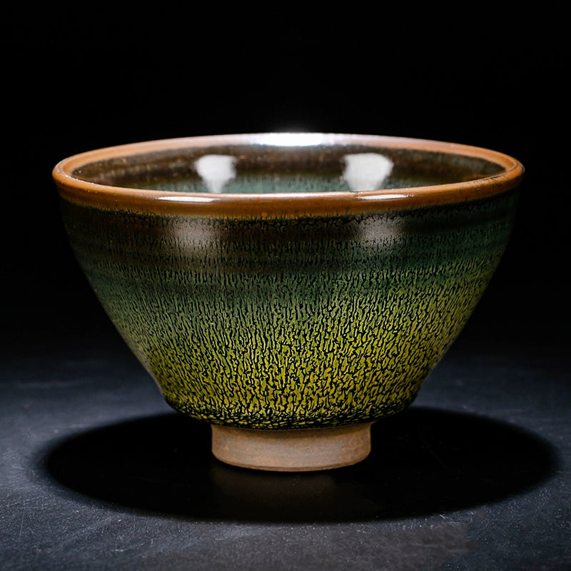 Green Oil Drop Partridge Jianzhan Tea Cup new arrivals 4