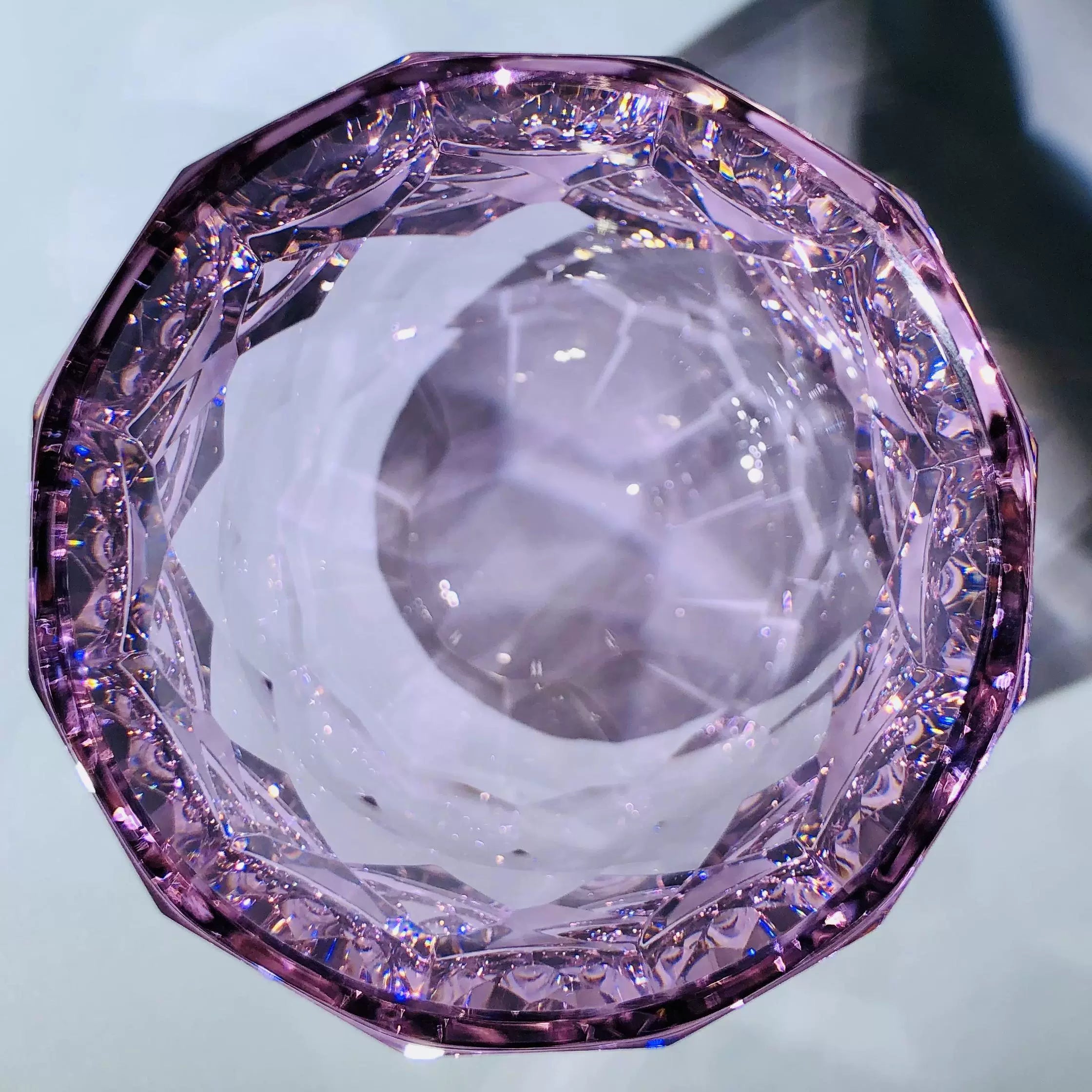 Hand Cut Crystal Whiskey Glass