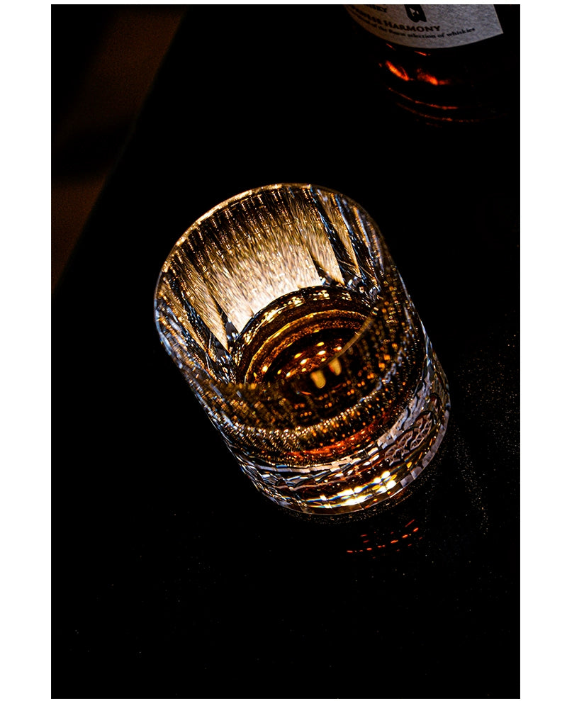 12 Constellations Crystal Whisky Glasses