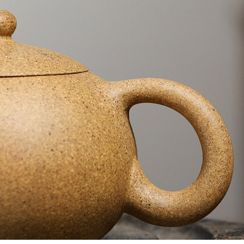 Handmade Teapot Golden Mud Xishi