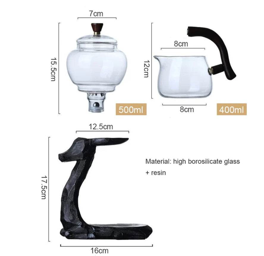 Herbal Tea Loose Leaf Tea Infuser Deer Shaped Tea Infuser teapot set